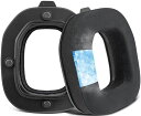 SOULWIT冷却ジェルパッドイヤーパッドforAstroA40TR用ヘッドセット互換性イヤーカップアイスシルクファブリックイヤークッション高密度フォーム耳当て冷感-ブラック