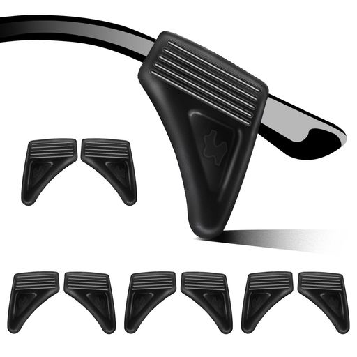 [Liruvana]メガネずれ落ち防止ズレ防止すべり止め耳が痛くない柔らかいシリコン製耳フック4ペア8個セッ..