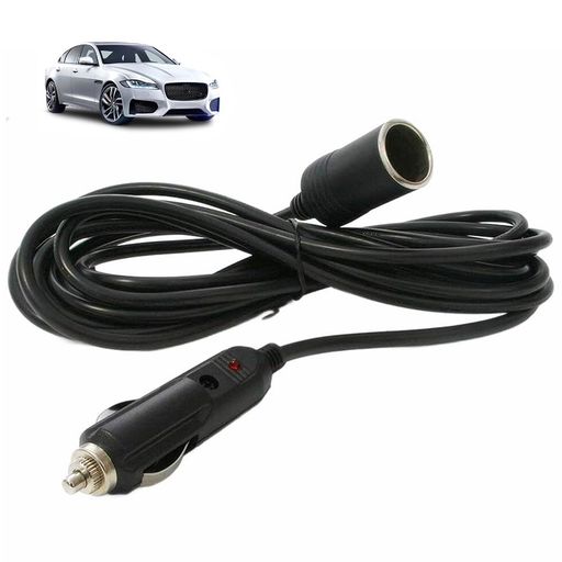 シガーソケット延長ケーブル3MDC電源12V/24V車用シガーライター延長コード延長プラ...