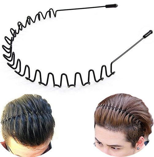 BODBOPメタルヘアバンド男性用ヘッドバンドレディースバンドユニブラックウェーブスプリングアウトドアスポーツヘッドバンドメンズフープクリップアクセサリーシンプル伸縮性ノンスリ… BODBOPメタルヘアバンド男性用ヘッドバンドレディースバンドユニブラックウェーブスプリングアウトドアスポーツヘッドバンドメンズフープクリップアクセサリーシンプル伸縮性ノンスリ…