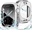 【2024改良モデル】CABOBE 対応 アップルウォッチ カバー 45MM IP68 防水ケース 360 アップルウォッチ9/8/7 ケース APPLE WATCH 9/8/7 ケース 対応 APPLE WATCH カバー ガラスフィルム 一体型(2)