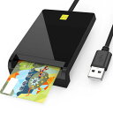 カードリーダーICカードリーダーマイナンバーカード対応接触型USB3.0自宅で確定申告設置不要ICカードリーダライタ国税電子申告E-TAX対応納税システムWINDOWS11108/MAC11.1対応コンパクト軽量