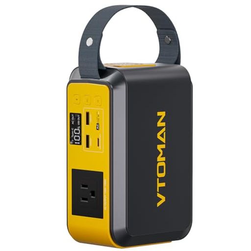 VTOMAN Jump100 リン酸鉄ポータブル電源 89.6Wh 100W(ピーク200W)