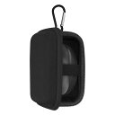 GEEKRIAケースSHIELDヘッドホンケース互換性ハードケース旅行用ハードシェルケーストリビットTRIBITMOVEBUDSH1WIRELESSBLUETOOTHEARBUDSに対応収納ポーチ付き(ブラック)(2)