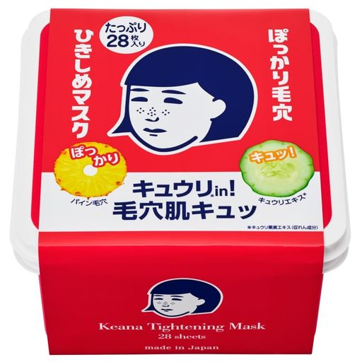 毛穴撫子 ひきしめマスク たっぷりBOX フェイスマスク ぽっかり毛穴 混合肌 つるりん肌 28枚入