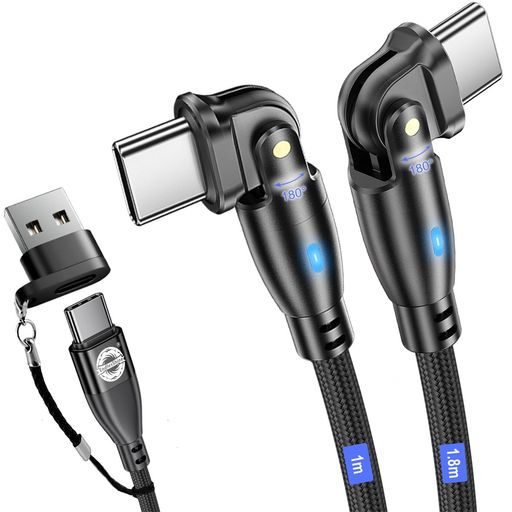 ENDLESSHINEUSBTYPEC֥(2ܥå1M+1.8M)180ž100W5APDQC4.0®Ź®ǡžUSB...
