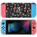 DLseegoスヌーピーSwitch用ケースクリアケーススイッチ有機elカバー透明スイッチカバークリアカバー分体式カバーPC素材超軽量耐衝撃取り外し簡単傷つけ防止全面保護可愛いキラキラスヌー…