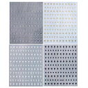 HEHWネイルシール星スター3D立体感四芒星ネイルステッカーネイルデコレーションゴージャスシマーDIYネイルデカール貼るだけネイルアクセサリーレディースお洒落人...