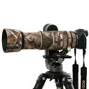 ROLANPROキヤノンRF100-500MMF/4.5-7.1LISUSMカモフラージュレインカバー用防水レンズコート