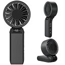 【2025夏新モデル】fixashハンディファンポータブル扇風機手持ち扇風機携帯扇風機4000mAh大容量20時間連続使用90度折り畳み式USB-C充電式150段階ステップレス調速小型軽量強力強風長持ち静音|詳細画像