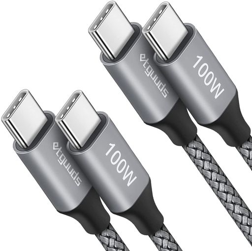 ETGUUDSUSBTYPEC֥100W2M2ܡPDб5A®USBCTOUSBCѵץʥCTOCIPHONE1615...