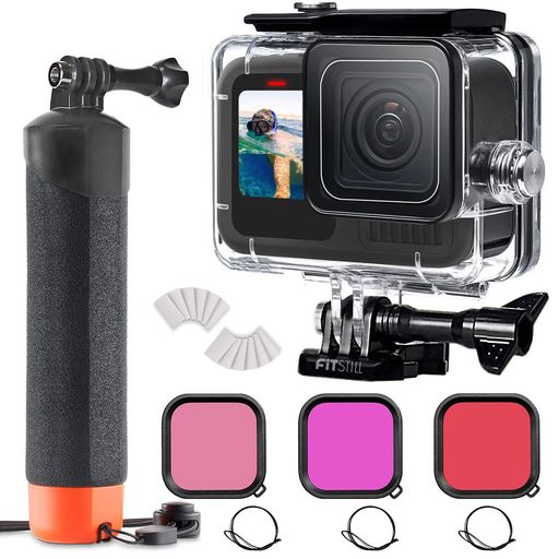 FITSTILL60M/196FTɿݸGOPROHERO13/12/11/10/9BLACKб3ѥå֥ե륿...