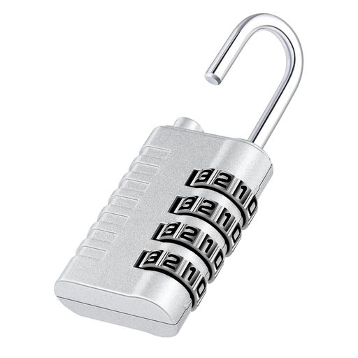 NAGE南京錠ダイヤル鍵小型軽量暗証番号盗難防止南京錠屋外防水防錆補助ロッカー鍵学校荷物アウトドア旅..