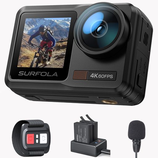 SURFOLA󥫥4K60FPS楫ܵɿ奫10MWIFIܼ֥֥륫鳰ޥդǥ奢륫...
