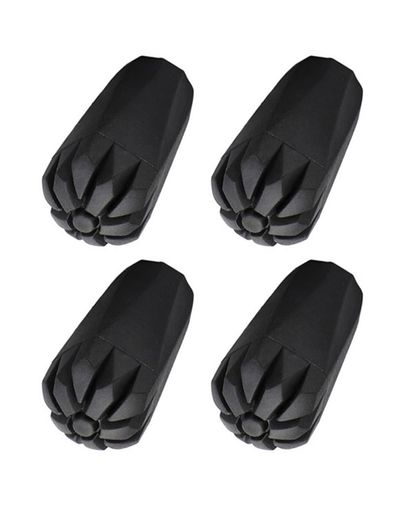 YFFSFDCトレッキングポールキャップゴムキャップ交換用ラバーキャップストックキャップゴム登山/スキー..