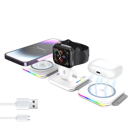 3IN1ޤꤿ߼磻쥹ŴQIǧںѤߺ15W®IPHONE16/15/14/13/12꡼/SE軰/11(PR...