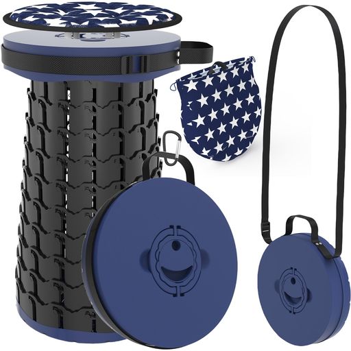 ALEVMOOM折りたたみ椅子折り畳み椅子おりたたみいすアウトドアチェアキャンプイス伸縮スツール高さ調整..