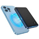 モバイルバッテリー軽量小型MAGSOFE対応10000MAHワイヤレス充電大容量マグネット式LED残量表示持ち運び便利多重保護IPHONEIPAD/ANDROID各種スマホ対応旅行/出張/アウトドア/防災/地震/停電対策