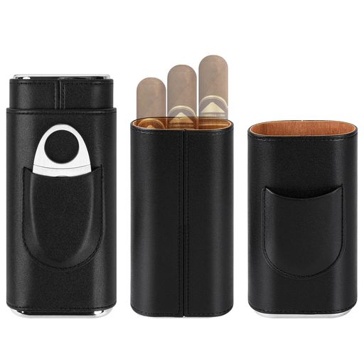 ヒュミドールは高品質のPUで作られており、軽量で便利で、内部は防湿性と通気性のある杉材で保護されており、葉巻を効果的に新鮮に保ちます。 シガートラベルケースは、旅行中に貴重な葉巻を 3 本保管できます。 ヒュミドール オーガナイザーは、友人、家族、葉巻愛好家、愛する人への素晴らしい贈り物になります。 寸法: 5.9インチ x 2.7インチ x 1.5インチ (15cm x 7cm x 4cm)。 パッケージ内容: ヒュミドールボックス x 1、シガーカット x 1、その他は含まれません。