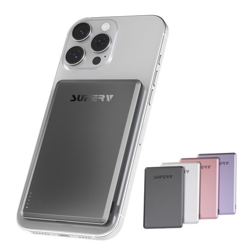 SUPERVPOWER4ХХåƥ꡼MAGSAFEб磻쥹(15W5000MAH)USB-C(PD20W)ޥͥåȼ...