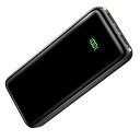 モバイルバッテリー大容量40000MAH22.5W18W急速充電TYPE-C3台同時充電スマホ充電器2WAY入力LCD残量表示LEDライト付き旅行/出張/アウトドア/キャンプ/停電対策/防災の必携品スマホ/タブレット各種…