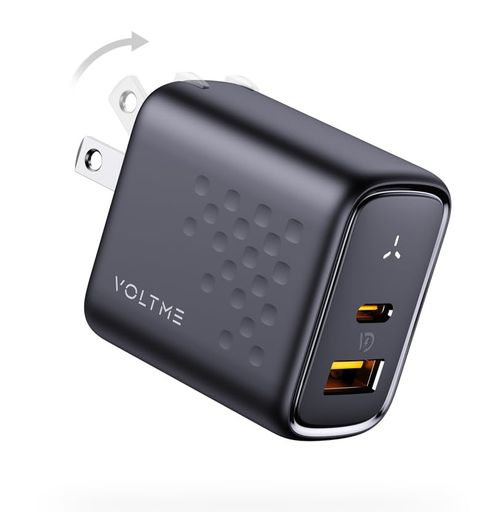 VOLTME45WPDŴTYPE-CGANIIIѾ®ŴUSB-C+USB-A2ݡ޾ץ饰CŴPD3.0/Q...