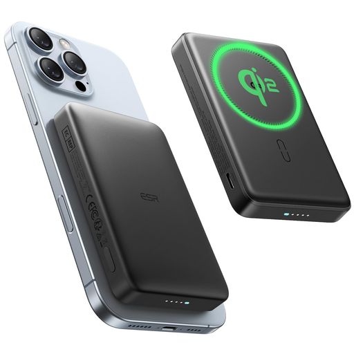 ESRХХåƥ꡼10000MAHQI2ǧMAGSAFE磻쥹бUSB-C27W®бIPHONE15/14/13...