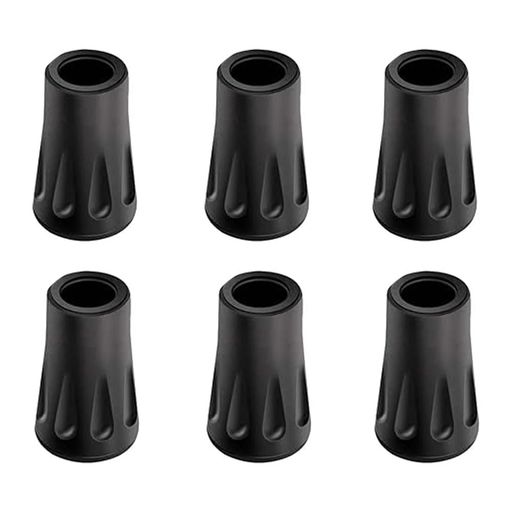 トレッキングポールキャップ登山杖キャップゴムキャップ交換ゴムキャップ滑り止め登山杖キャップ歩行桿..