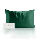 THXSILK ピローケース シルク 無地 封筒式 100%シルク 両面 最高グレード6A OEKO認証済 良い通気性 摩擦軽減 美髪・美肌 敏感肌 睡眠サポー...