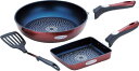 和平フレイズフライパン26CM&玉子焼き器ブラナーノセットターナー付ダイヤモンドコートIH対応BM-9526