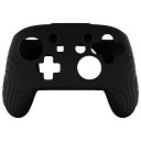 PlayVitalSwitchProコントローラーに対応用人間工学に基づいた滑り止めシリコンカバーケース、スイッチプロコン用ソフトラバープロテクタースキン、サムグリップキャップ付き【サムライエ…
