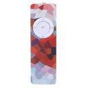 MP3プレーヤー、スピーカー内蔵のポータブルミュージックプレーヤー、旅行ビジネスを実行するための180MAH MP3ミュージックプレーヤー、最大64GBをサポート(レッドミックス)(2)