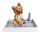 Itisyou犬トイレトイレトレー犬用トイレペットトイレトレー犬トイレしつけ犬トイレしつけ用ステップトレー犬トイレトレーはみ出し防止
