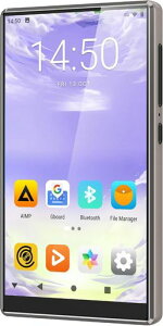 MP3プレーヤー 4.7インチ ANDROID9 BLUETOOTH WIFI 1080P 2500MAHバッテリー 80GB フルタッチスクリーン 音楽検索 日本語キーボード対応 512GB拡張可能 MP4プレーヤー SPOTIFY AUDIBLE