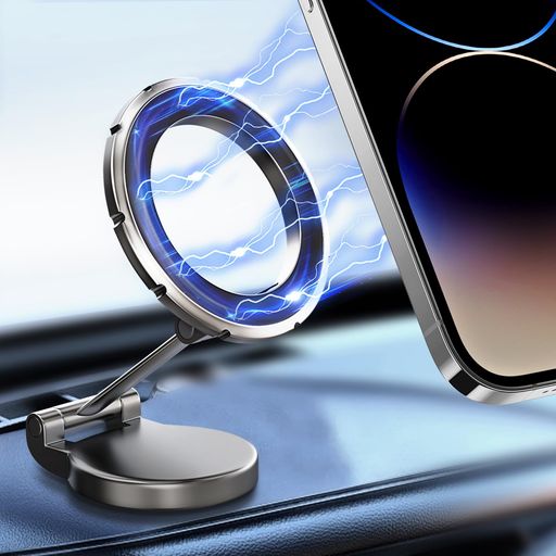 Rakuten - 【2024アップグレード】スマホホルダーマグネット、iphone車載ホルダーの車のダッシュの適合のための磁気ハンズフリーのiPhone1514のプロ13の最高のプラスの小型MagSafeの場合すべての電話。
