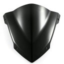 EvomosaオートバイフロントガラスウィンドスクリーンスポーツバイザーMT-03MT03MT-25MT2520132020202120-21用(ブラック)