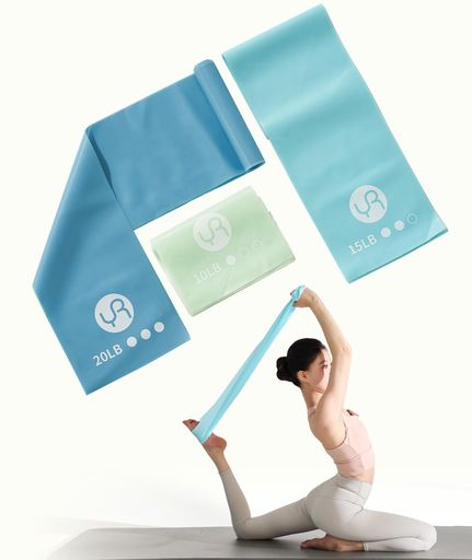 YURENストレッチバンドチューブ筋トレ2mTPE素材トレーニングチューブ懸垂チューブ補助チューブトレーニ..