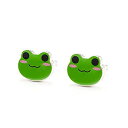 かわいい動物イヤリングカエルピアスジュエリーアクセサリーギフト