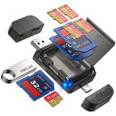 6-IN-1SD/TFカードリーダーアダプター(USBA・TYPE-Cポート・USB3.0スロット統合搭載)がMICRO