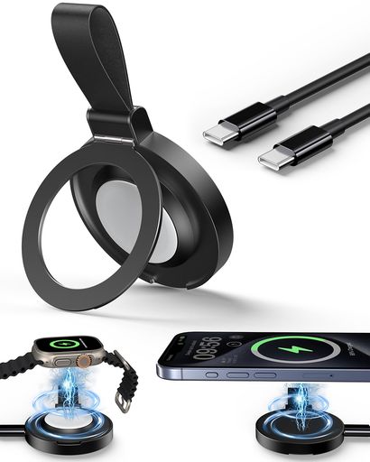 MEIFIGNO2IN1マグネット式ワイヤレス充電器IPHONE&APPLEWATCH用キックスタンド付きMAGSAFE対応USBCケーブル付き急速充電ホルダーIPHONE16/15/14/13/12シリーズ、APPLE MEIFIGNO2IN1マグネット式ワイヤレス充電器IPHONE&APPLEWATCH用キックスタンド付きMAGSAFE対応USBCケーブル付き急速充電ホルダーIPHONE16/15/14/13/12シリーズ、APPLE
