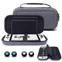 【SWITCH有機EL専用】SWITCH有機ELカバーNINTENDOSWITCHケーススイッチ収納ケースSWITCHOLED&SWITCH収納バッグ19枚ゲームカード+2枚MICROSDカード収納可能