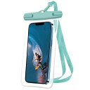 防水ケース【指紋認証/FaceID認証対応】スマホ用携帯ケース完全保護完全防水カバーiphone16Promax/GalaxyS25Ultraに対応7.2インチ以下多機種対応顔認証通話画面操作感度アップ防塵水に浮く|詳細画像