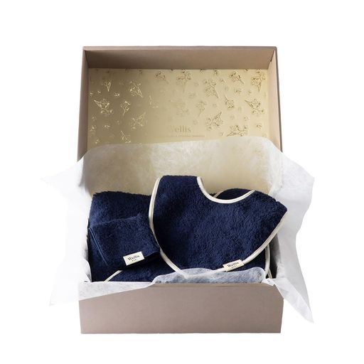 WellisBABYYoungchildBoxNavy(スワドル・ラージビブ・マミータオルネイビー) WellisBABYYoungchildBoxNavy(スワドル・ラージビブ・マミータオルネイビー)