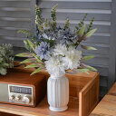 WillingYou造花部屋インテリアブーケ花束ナチュラルドライフラワー風ウエディングパーティーニ次会写真の撮影母の日ギフト自然に近い感じ大きい青白薄紫の柔らかい色ダリアユーカリ1束…