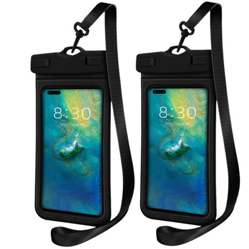 RVTFSH2枚セットスマホケース防水強化バージョンIPX8認定押しやすいサイドボタン防水ケース海プール風呂首かけ水中撮影顔認証スマホ保護お風呂用7.2インチ対応 RVTFSH2枚セットスマホケース防水強化バージョンIPX8認定押しやすいサイドボタン防水ケース海プール風呂首かけ水中撮影顔認証スマホ保護お風呂用7.2インチ対応