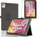 【NSFN】HOTLIGHT C10/OKAYSEA C10/C10OKS ケース 最新のANDROID 14 タブレット 10インチ 用保護ケース タブレット 10インチ 2024年 用 ケース カバー 手持ちバンド付き 持ちやすい スタンド機能(2)