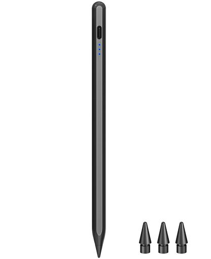 HATOKUスタイラスペンipadタッチペン【10分高速充電】アイパッドペンシル極細ipad専用ペンアップルペンシル自動接続/傾き感知/パームリジェクション機能applepencil交換用ペン先耐摩ipad/ipad