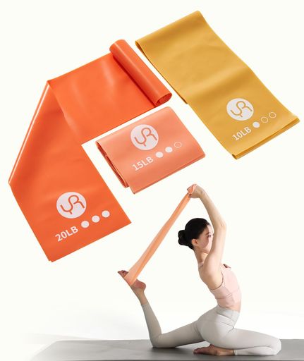 YURENストレッチバンドチューブ筋トレ2mTPE素材トレーニングチューブ懸垂チューブ補助チューブトレーニ..