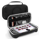 ALAFLYSwitch2対応ケース2025専用防水収納バッグスリムハードポーチスイッチ2用Joyconゲームカード10枚データケーブルヘッドフォンその他の小さなアクセサリを収納できますEVA素材全面保護大…