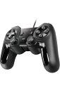 エレコムUSBゲームパッド13ボタンXinput振動連射高耐久モンスターハンターライズ:サンブレイク動作確認済ブラックJC-U4013SBK